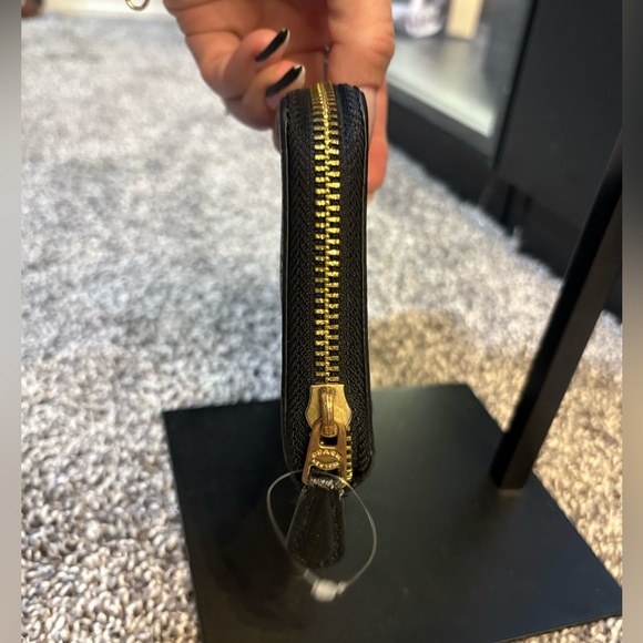 COACH ACCORDION ZIP WALLET IN CROSSGRAIN LEATHER - Picture 12 of 12